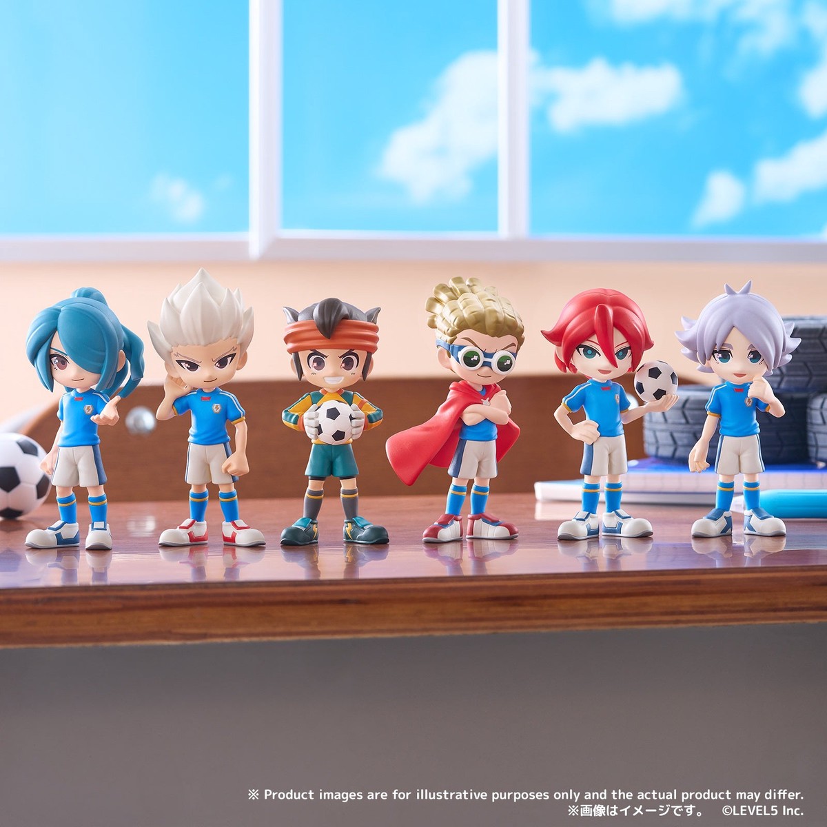 Inazuma Eleven: Heroes' Victory Road Palverse Figure - Complete Set of 6 Types [Pre-order Mar 2027]