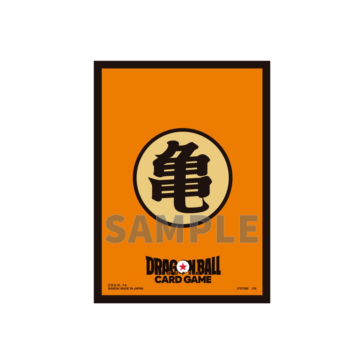 Dragon Ball Super Card Game Fusion World - Official Card Sleeve 02 Standard Kamesen Style Type Set of 64 Pcs