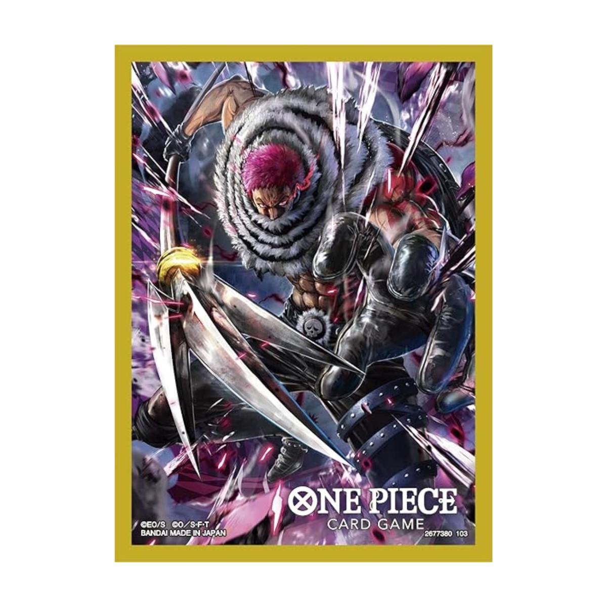 Bandai One Piece Card Game Official Card Sleeves 3 – Charlotte Katakuri