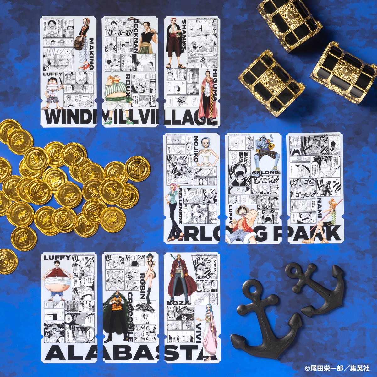 [Random] One Piece Day 26 – One Piece Ticket Like Collection Set of 20 Types