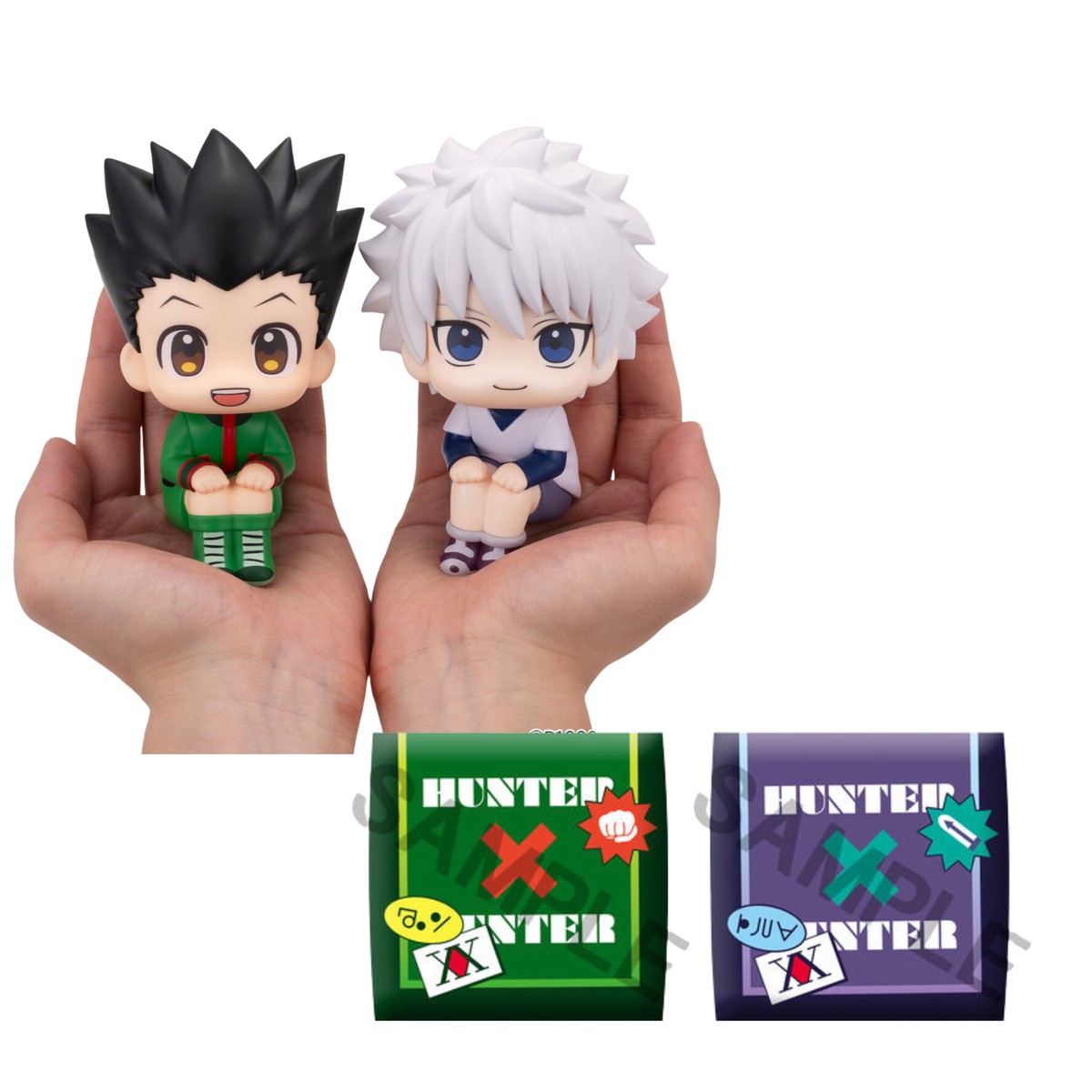 [Limited Edition] Hunter X Hunter Rukappu (Look Up) – Gon Freecs on Freecs & Killua Zoldyck Complete Set of 2 + Cushion Included [Pre-Order Jan 2027]