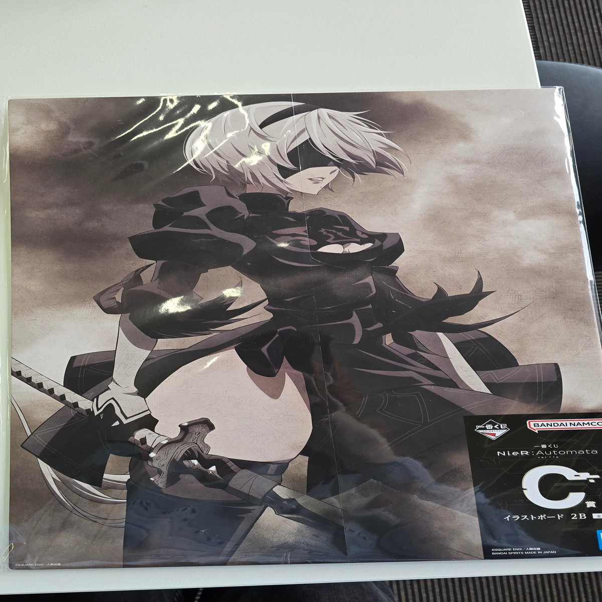 [Damage Item] ICHIBAN KUJI – NieR:Automata Ver1.1a – C PRIZE – Illustration Board YoRHa 2B