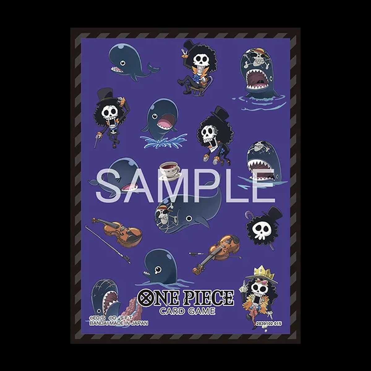 Bandai One Piece Card Game Official Card Sleeves 14 – Brooke & Laboon