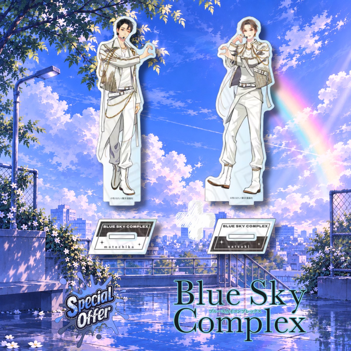 [Special Bundle] Blue Sky Complex – Acrylic Figure Duo Set [Pre-Orde Early Dec 2026]